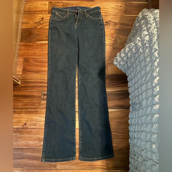 Wrangler Denim - Wrangler Q-Baby No Gap Waistband Bootcut‎ Jeans  (28x32) (0349)